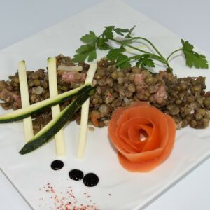 salade de lentille à la florentine traiteur viaule dans le tarn et en occitanie